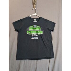 Women's Seattle Seahawks 2014 NFC West Division Champions T-Shirt Size Large